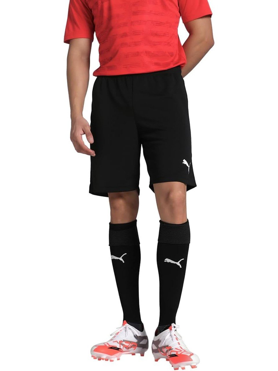 Shorts Puma Teamrise Preto Masculino