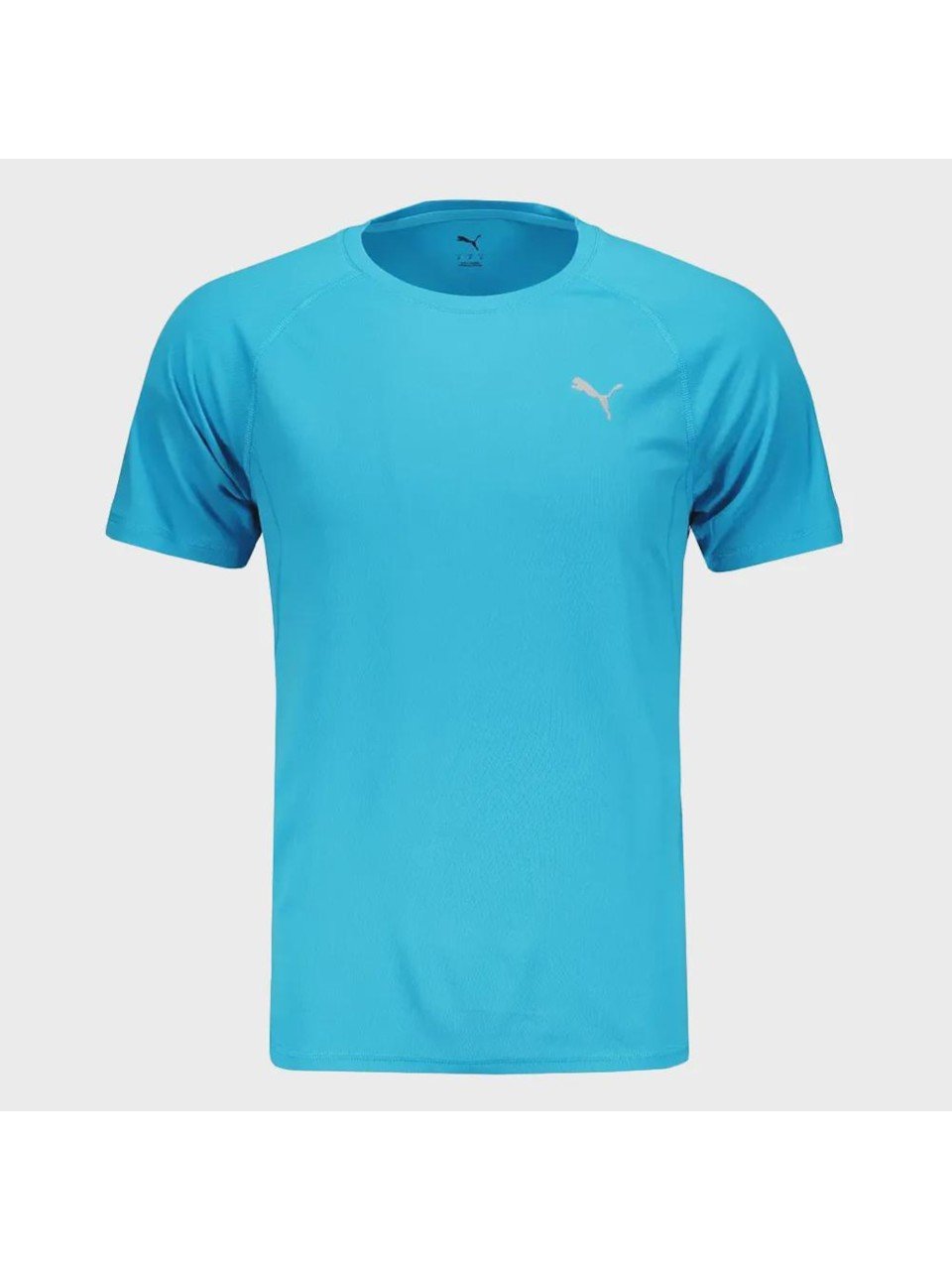 Camisa Puma De Corrida Run Velocity Azul Claro