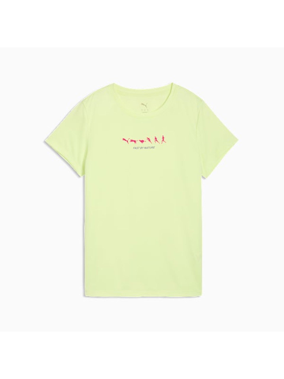 Camisa Puma De Corrida Run Slogan Graphic Tee Apple Spritz