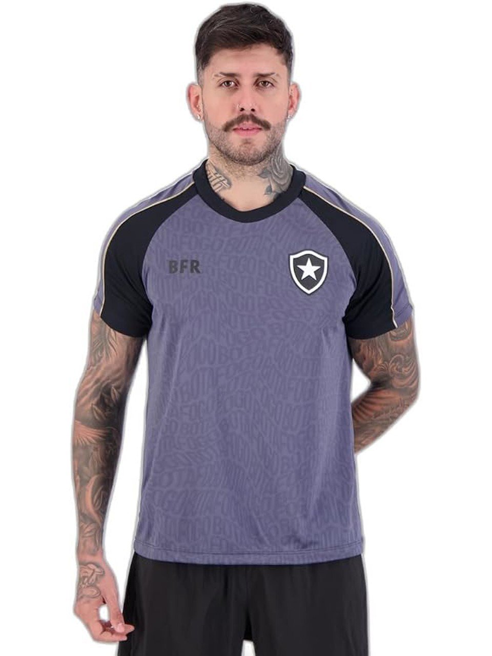 Camisa Botafogo Cantar Braziline Chumbo