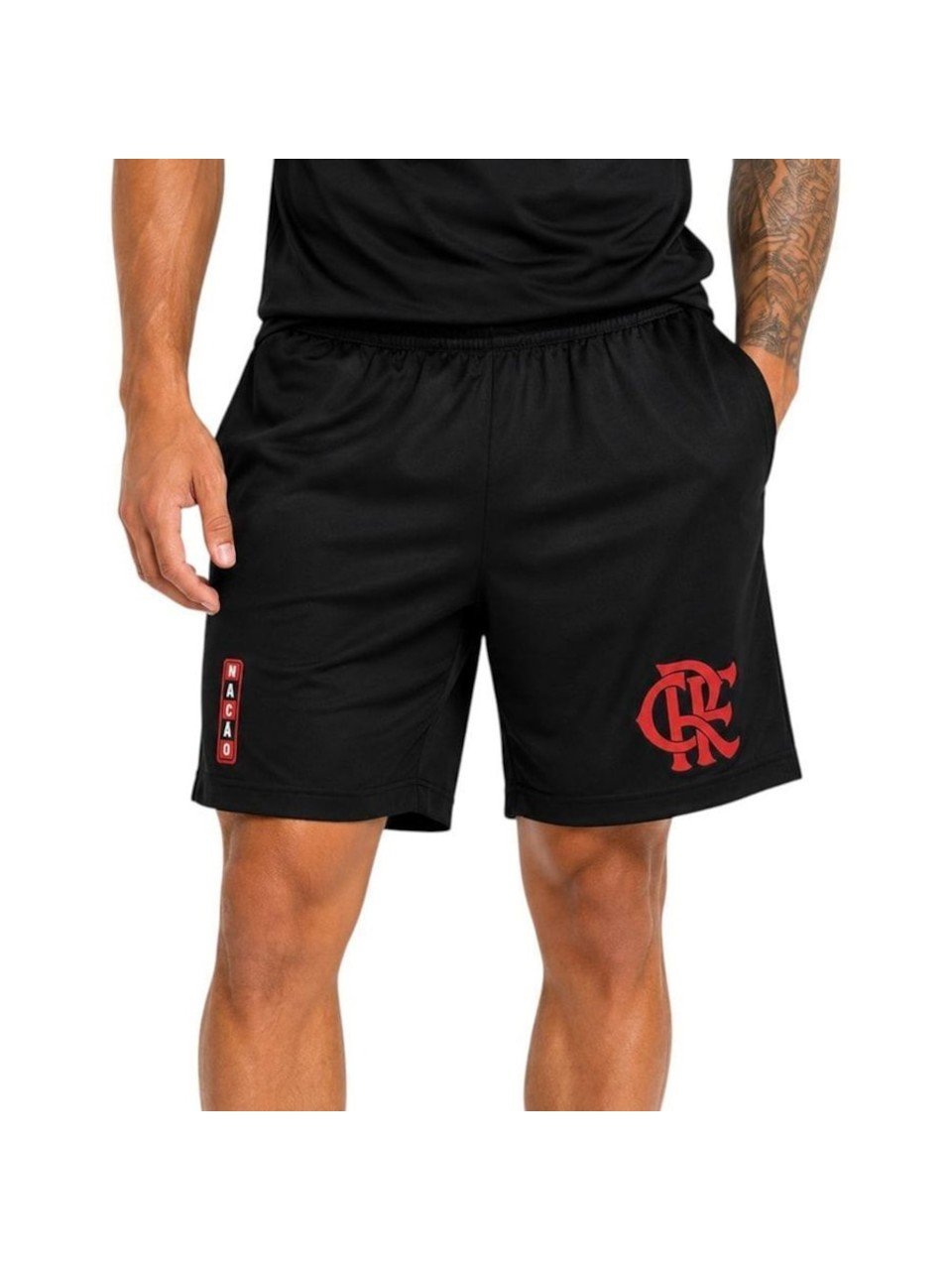 Calção Flamengo Nação Betel Masculino Preto
