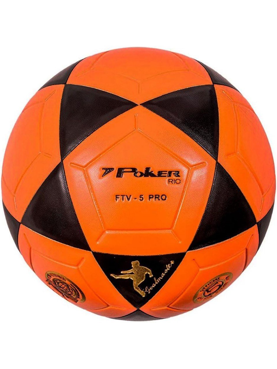 Bola Poker De Futevolei Vulcanizada Rio Pu Lrj/Prt