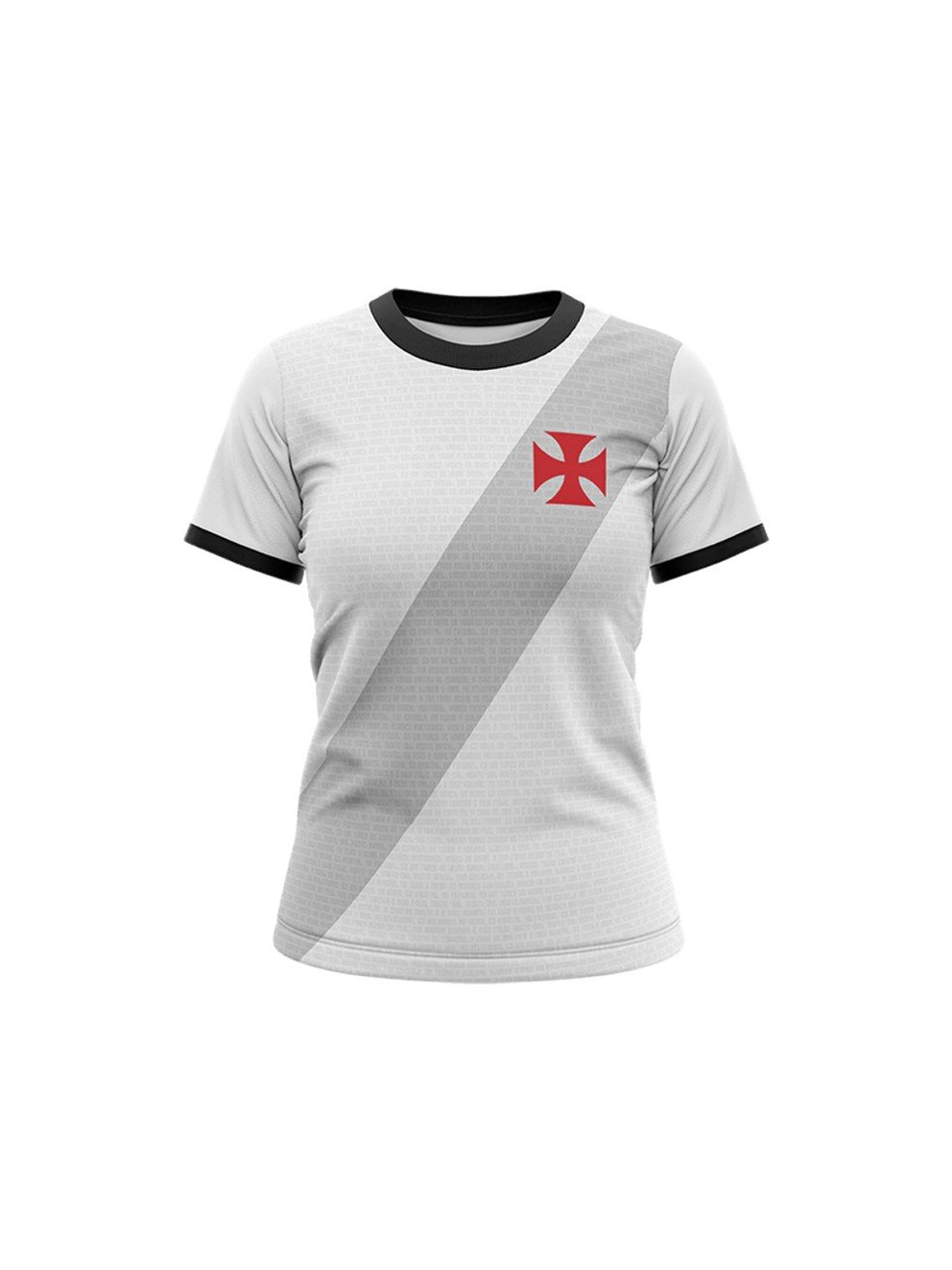 Camisa Vasco Razao Feminina Braziline Branco