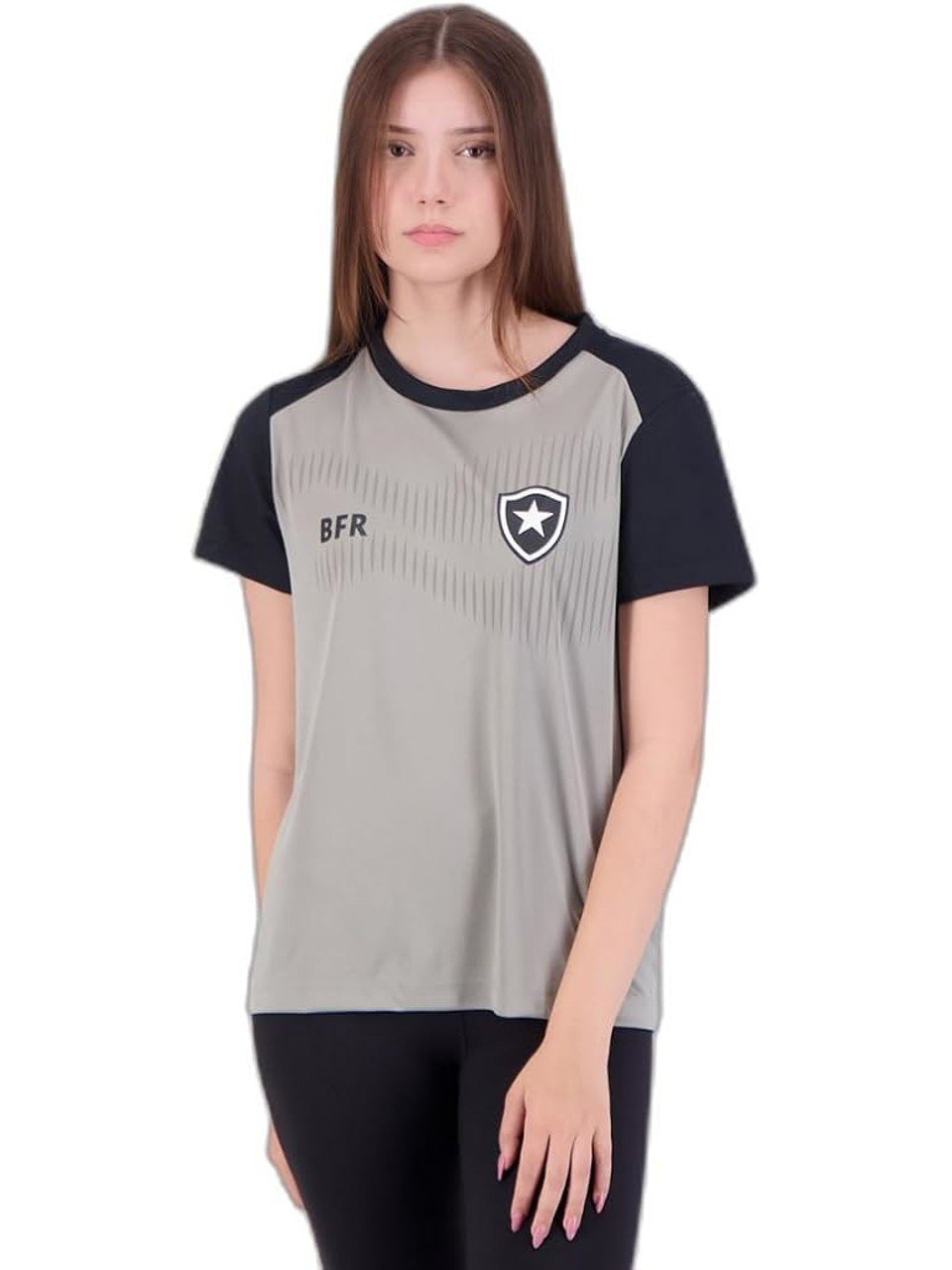 Camisa Botafogo Ondulacao Feminino Braziline