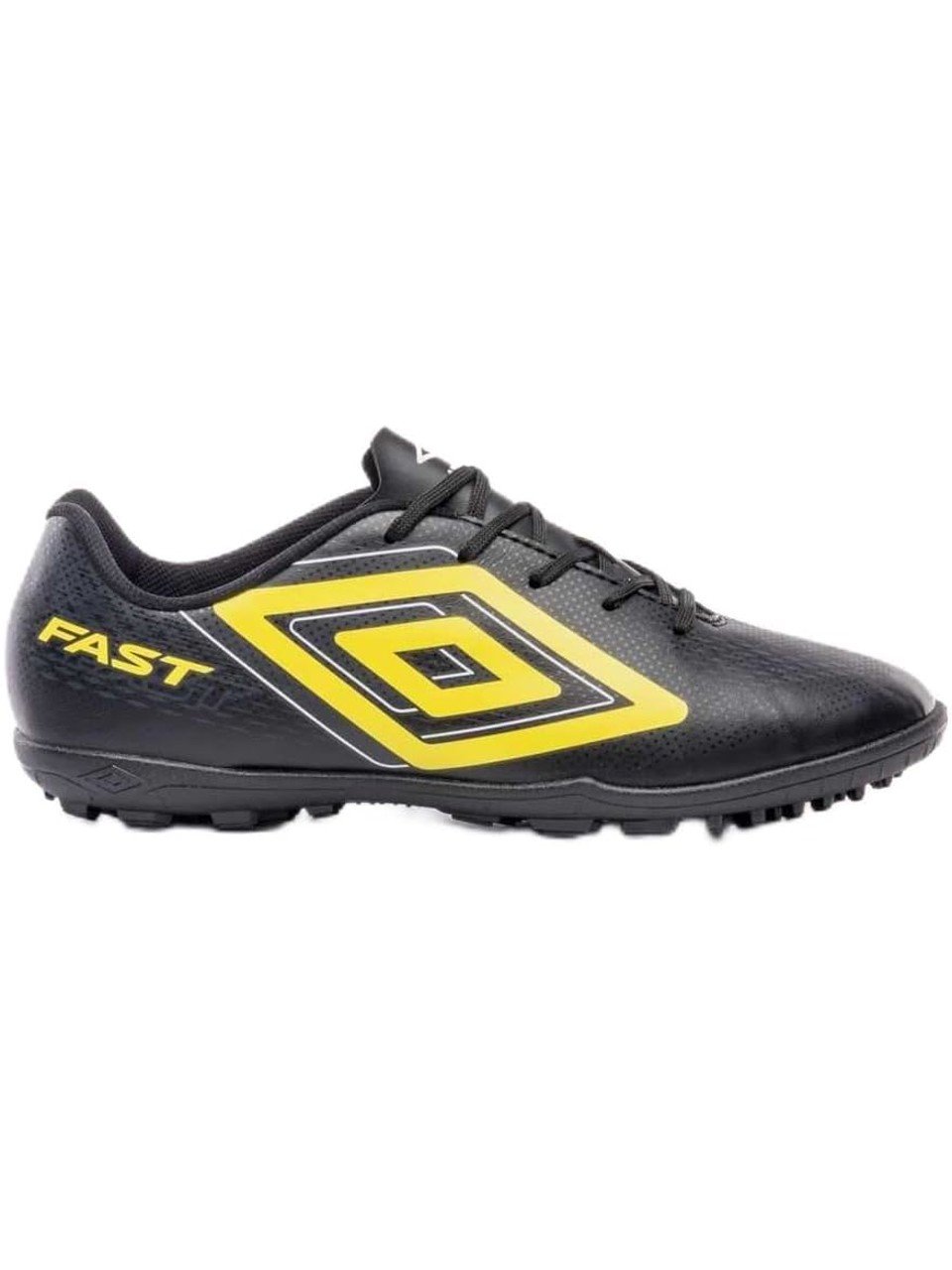 Chuteira Society Umbro Fast Ii Preto Amarelo