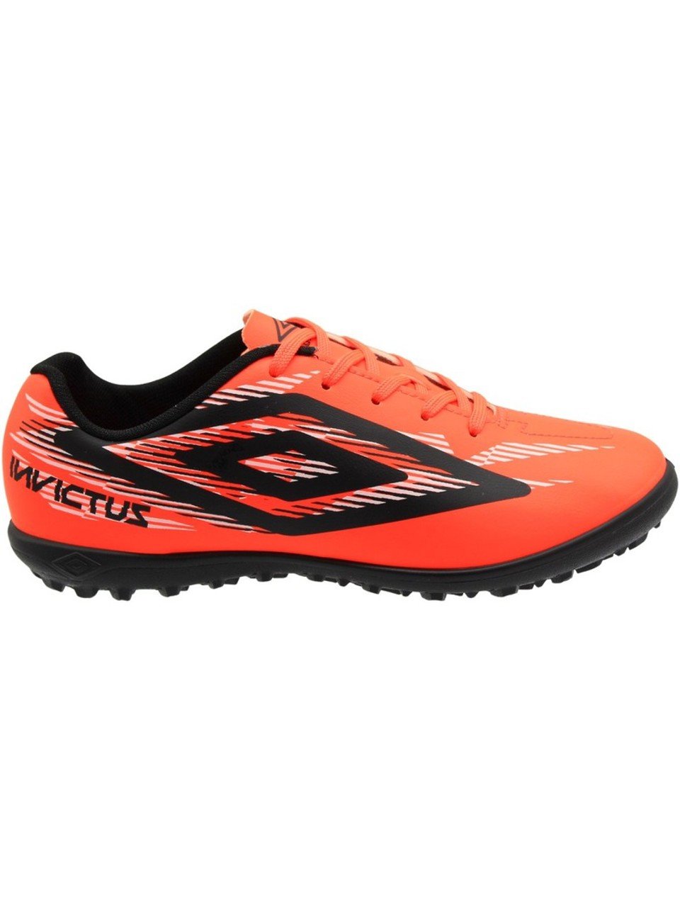 Chuteira Society Umbro Invictus Coral Preto