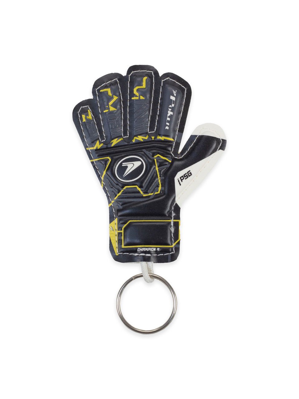 Chaveiro Poker Mini Luva Poker Preto Dourado