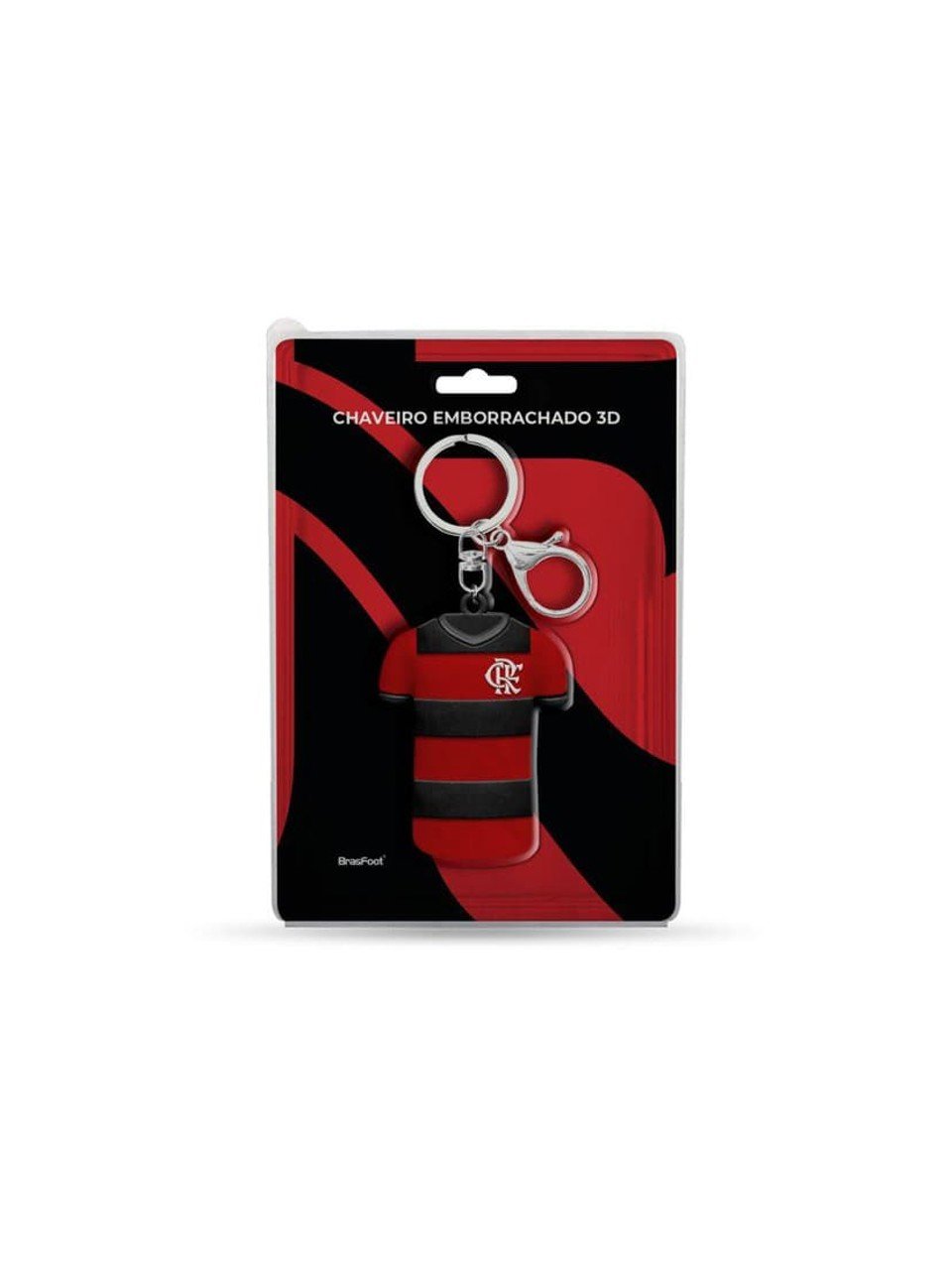 Chaveiro Flamengo Camisa Borracha Brasfoot