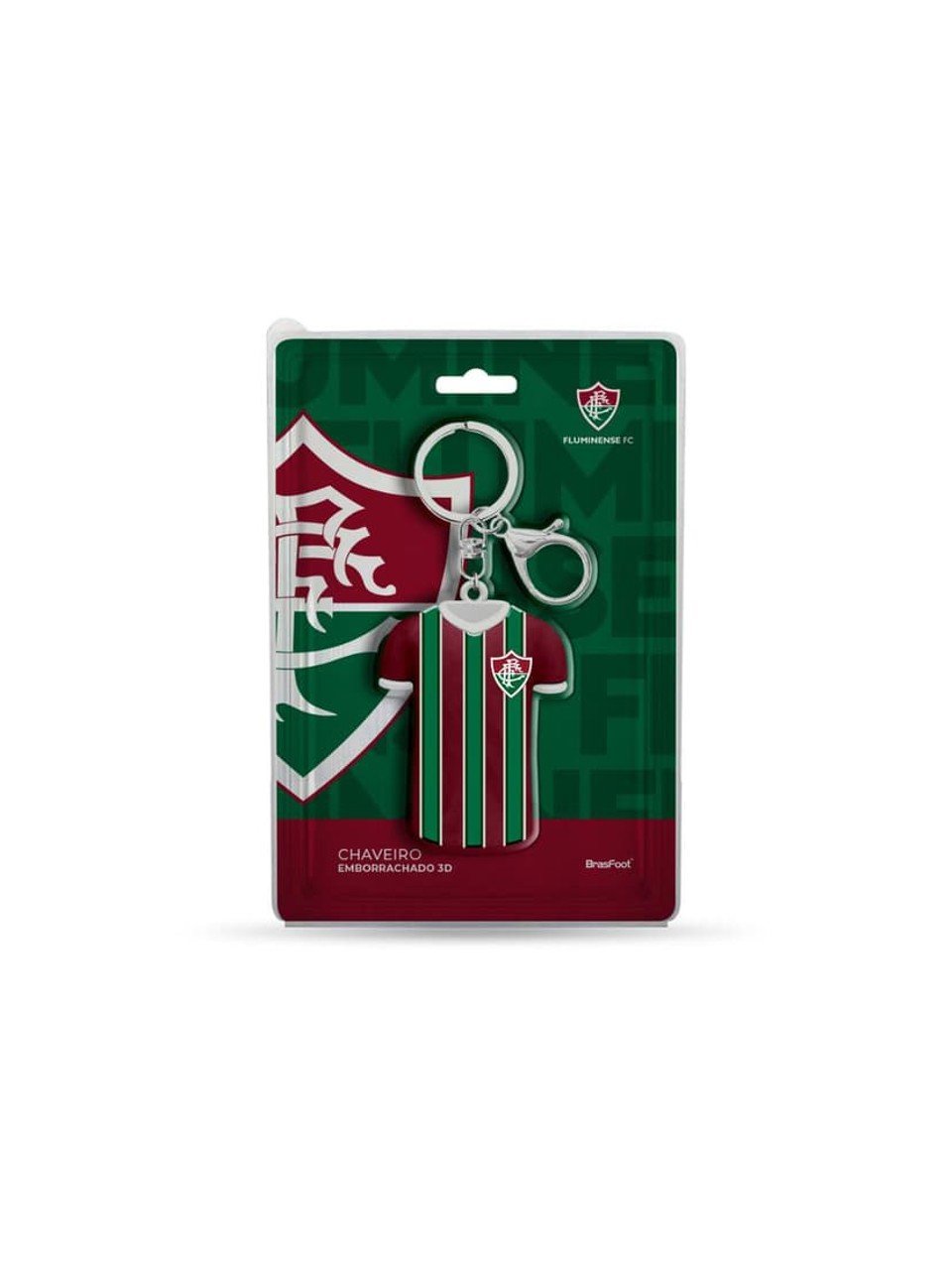 Chaveiro Fluminense Camisa Borracha Brasfoot